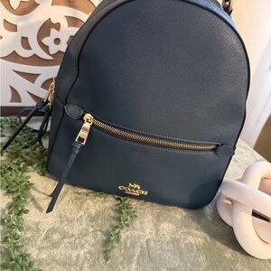 Coach Blue Backpack
